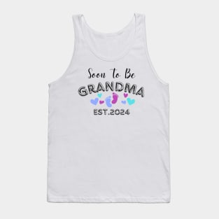 soon to be grandma est 2024 Tank Top